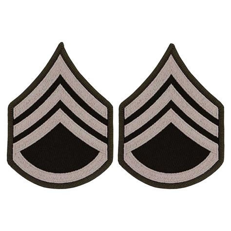 Army Large AGSU Chevron Pair - Staff Sergeant (SSG) E6