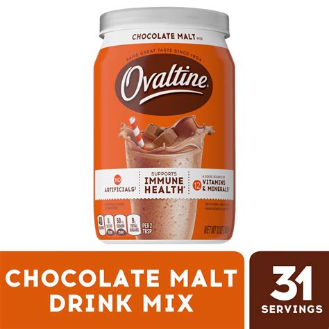 Delicious Ovaltine Chocolate Malt Powdered Drink Mix Nepal | Ubuy