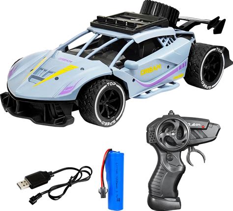 VGRASSP Rechargeable Racing Car Toy for Kids with 2.4 GHz Long Range ...