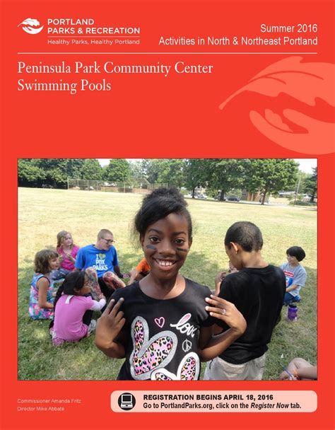 Peninsula Park Community Center Summer 2016 by Portland Parks ...