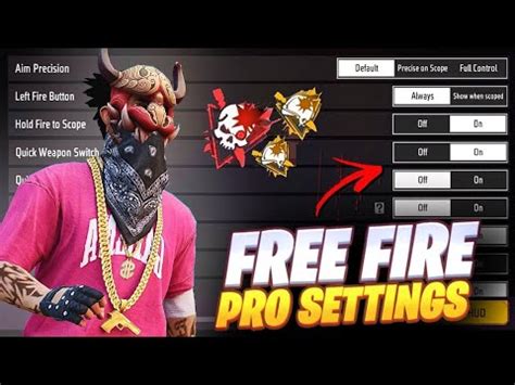 Image result for Free Fire Control Setting