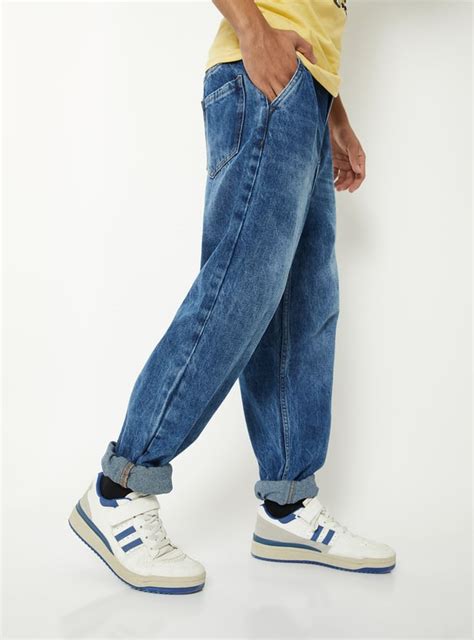 Buy Boys Washed Balloon Fit Jeans Online at just Rs. 799.0 ...