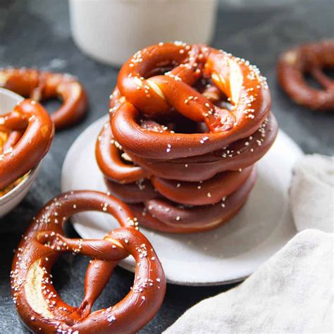 Brezeln German Pretzel Recipe (without Lye) ~ Oma's Soft Bavarian