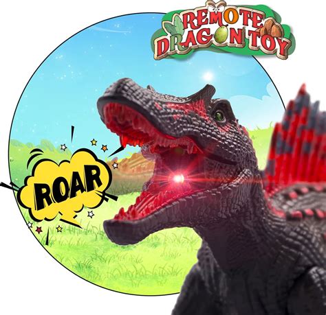 Buy Remote Control Dinosaur Toys for Boys, 2.4Ghz Electronic RC Robot ...