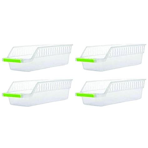 2055 Kitchen Plastic Space Saver Organizer Basket Rack- 4 pcs – Amd-Deodap
