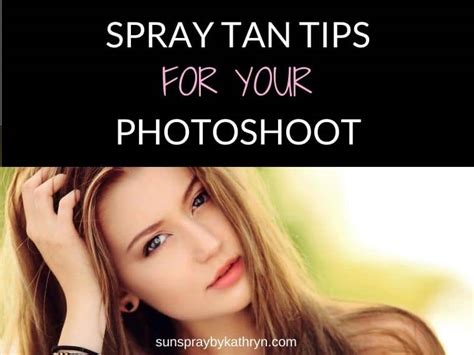 Spray-Tanning Tutorial 的图像结果