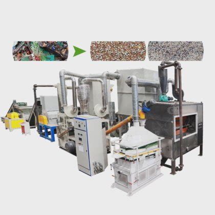 High Separation Rate Metal Recycling E Waste Recycling Plant Circuit ...