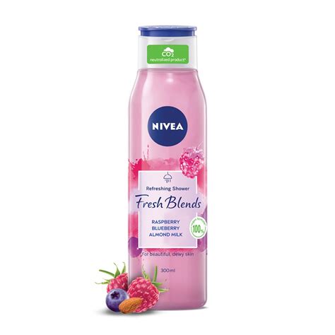 Buy Nivea Fresh Blends Raspberry with Natural Fruit Extracts, Vegan ...