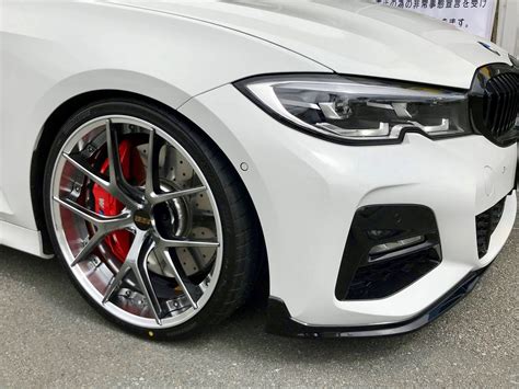 BMW 3 series 320i G20 White BBS RI-S | Wheel Front