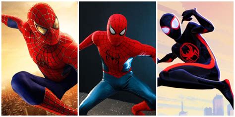 Spider-Man: Every Spidey Suit From The Movies, Ranked From Worst To Best