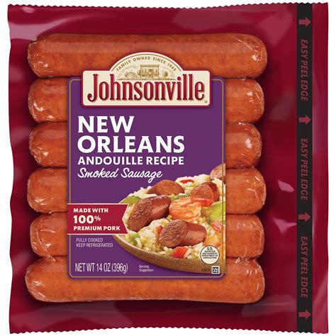 Air Fryer Johnsonville New Orleans Andouille Smoked Sausage