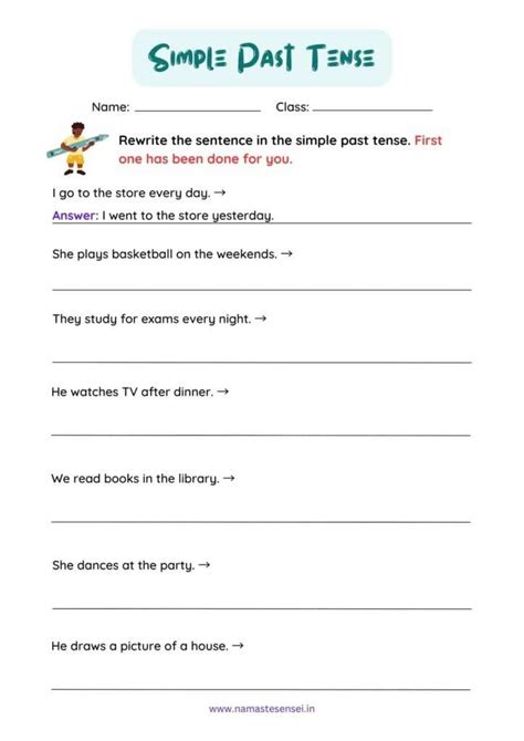 Past Simple Worksheet 的图像结果