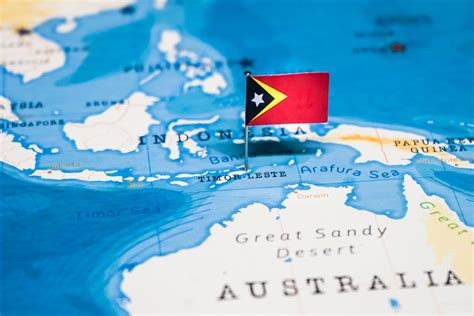 Timor Sea Map