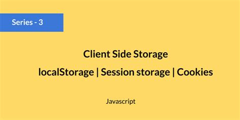 Local Storage Client-Side 的图像结果