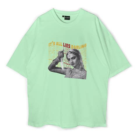 Rekha Knife Oversized T-shirt – Nukkad Studios