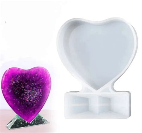 Heart with Frame Silicone Mould – Oytra