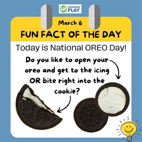 March-6-National-oreo-day - Growing Play