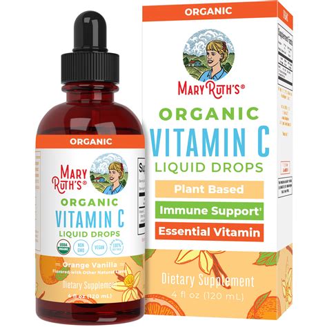 Liquid Vitamin Sprays & Drops – MaryRuth Organics