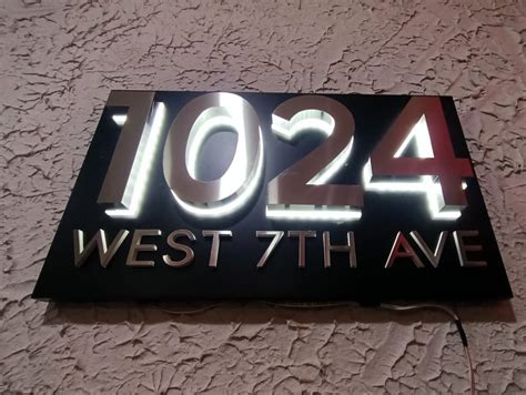 Image result for Outdoor LED Unit Numbers