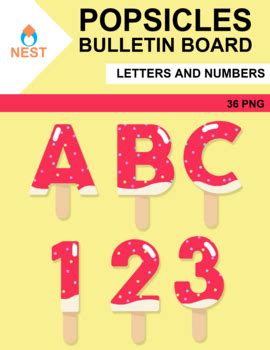 Image result for Numbers Popsicles