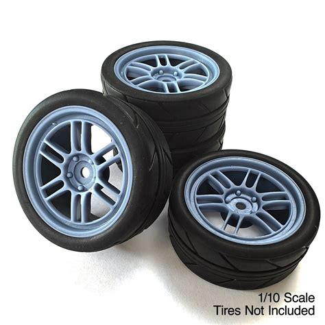 1:10 1/10 M-scale RC Wheels Rims Enkei RPF1 R/C Hop-up Upgrade Scale Detail | #4693957927