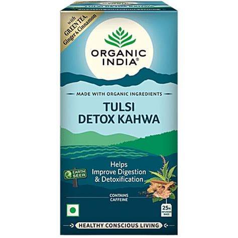 Buy Organic India Tulsi Detox Kahwa Tea Online at Best Price of Rs 209. ...