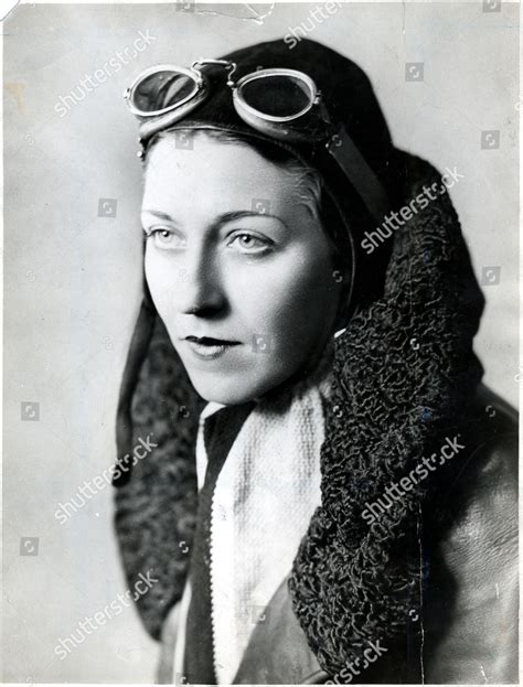 Amy Johnson 1903 1941 Pioneer Aviator Editorial Stock Photo - Stock ...