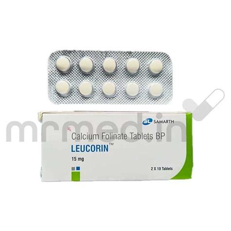 Buy Leucorin 15mg Tablet Online: Uses, Price, Dosage, Instructions ...