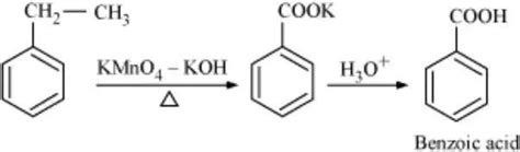 Benzoic Acid to Acetophenone - Brainly.in