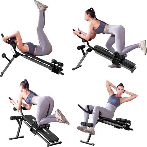 Amazon.com : BODY RHYTHM Ab Workout Machine with LCD Monitor for Home ...