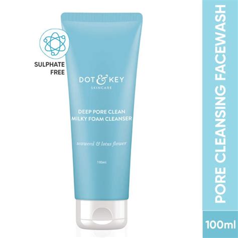 Buy Dot & Key Deep Pore Clean Milky Foam Cleanser Online