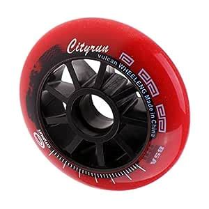GAH Speed Skating Wheels Outdoor Indoor Inline Skate Wheels Tool 90mm ...