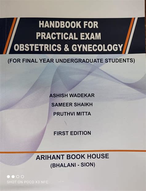 Buy HANDBOOK FOR PRACTICAL EXAM OBSTETRICS & GYNECOLOGY Book Online at ...