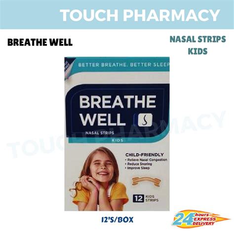 Children's Breathe Right Strips