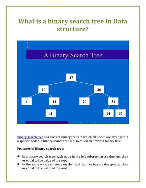What Is Binary Search Tree in Data Structure 的图像结果