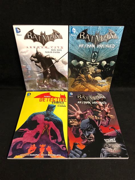 BATMAN GRAPHIC NOVELS LOT (DC COMICS)