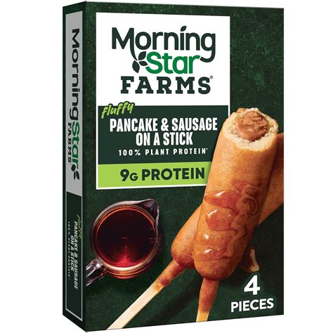 MorningStar Farms Incogmeato Vegan Original Plant Based Pancake and ...