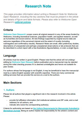 Image result for Research Note to File