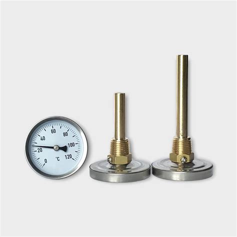 Bimetallic Stemmed Thermometer Axial Mount – WESEN