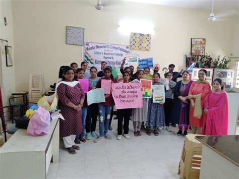 Activities | Slogan Writing Competition by Electoral Club | MANOHAR ...