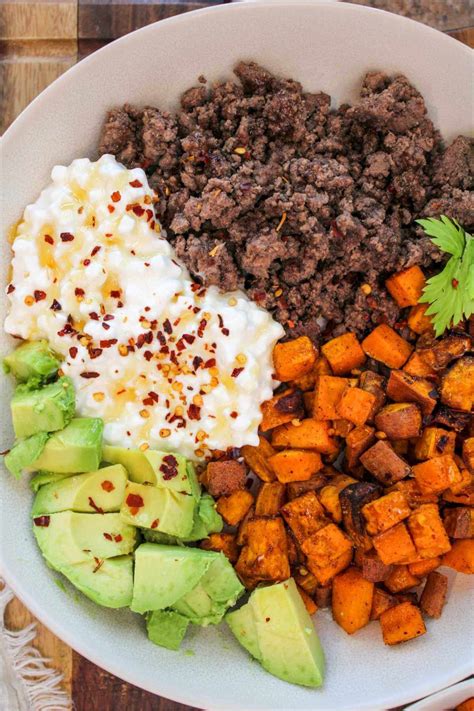 Sweet Potato Ground Beef Bowl (Viral Recipe!) — Lauren Twigge Nutrition