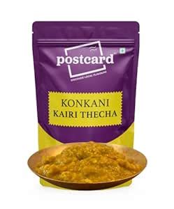 Postcard Konkan Kairi Thecha | Spicy & Tangy Green Chilli Raw Mango ...