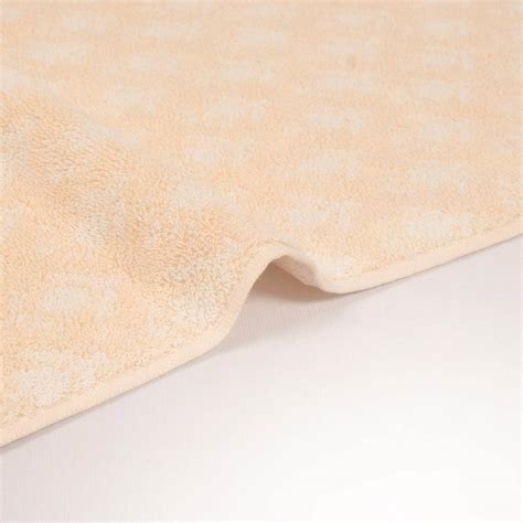 Honeybloom Plush Performance Yellow Patterned Hand Towel, 16x28