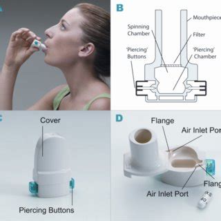 Image result for Dry Powder Inhaler Exploded-View