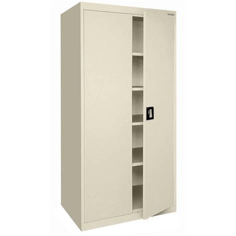Sandusky 36-in W x 72-in H x 18-in D Freestanding Steel Garage Cabinet ...