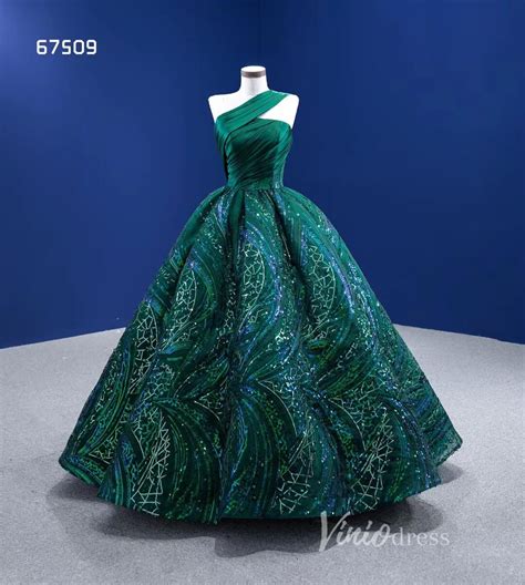 Emerald green ball gown – Artofit