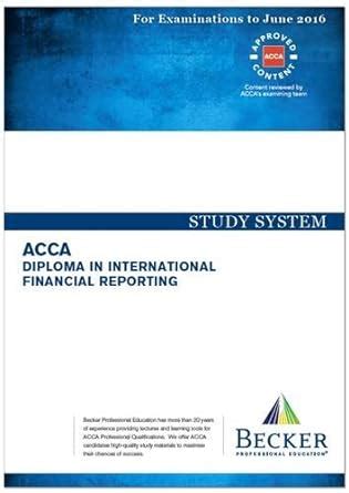 Buy ACCA - DipIFR - Diploma in International Financial Reporting (for ...