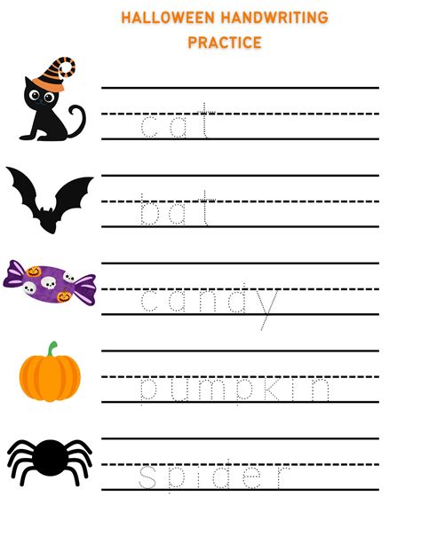 Spooky Fun: Free Printable Preschool Halloween Worksheets — Master