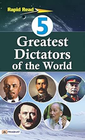 5 Greatest Dictators of the World eBook : Kalyani Mookherji: Amazon.in ...