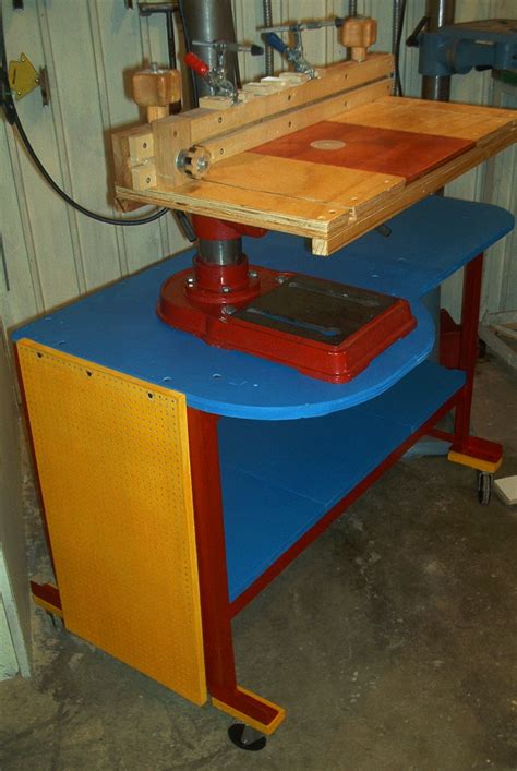 mesa para taladro de banco (vertical) - Galería - Foromadera